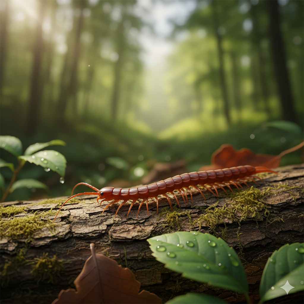 centipede - Learn centipede vocabulary word with meaning and images on Polylingo