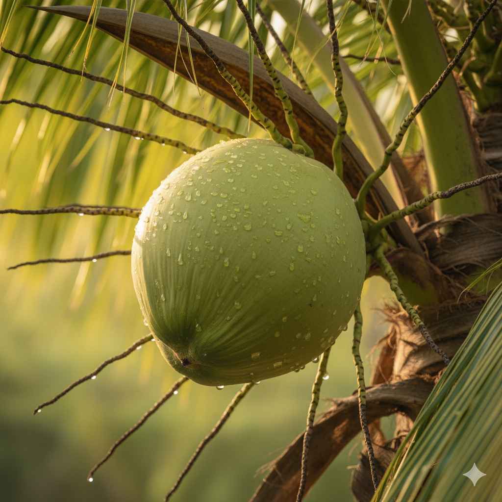 coconut - Learn coconut vocabulary word with meaning and images on Polylingo